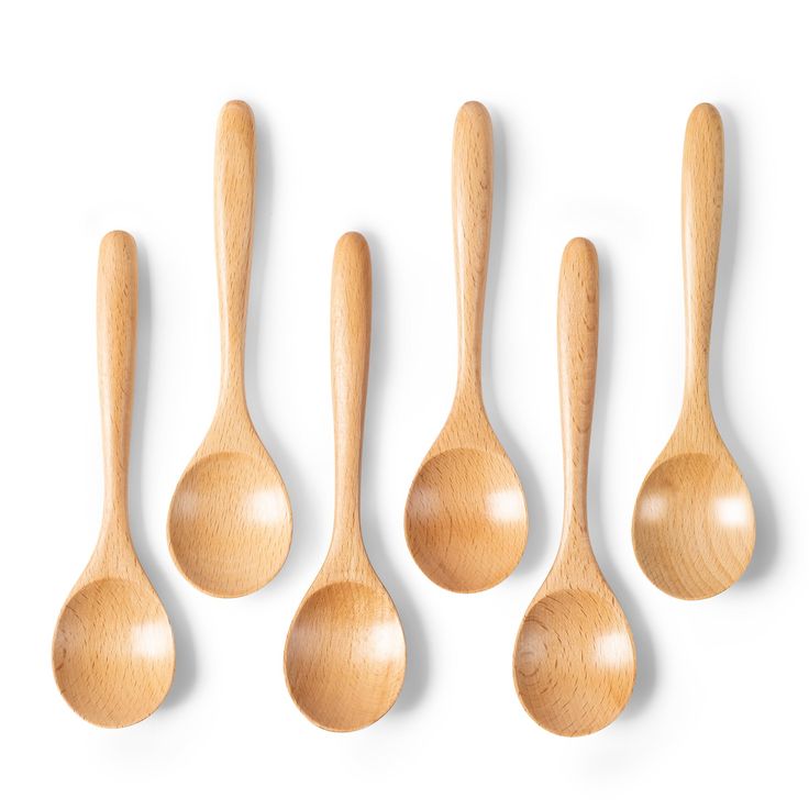 Wooden  Serving  Spoon Crafted From High-Quality, Natural Hardwood,