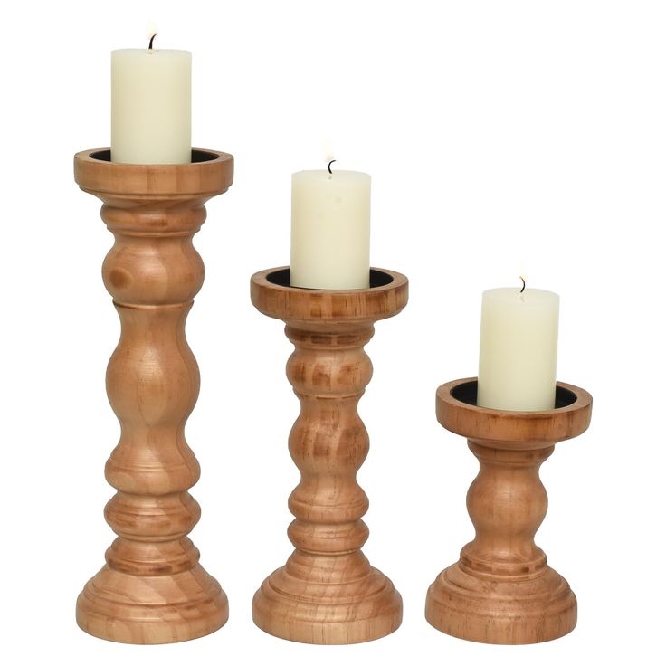 Wooden  Candle  Stand Warmth And Natural Charm To Your Home